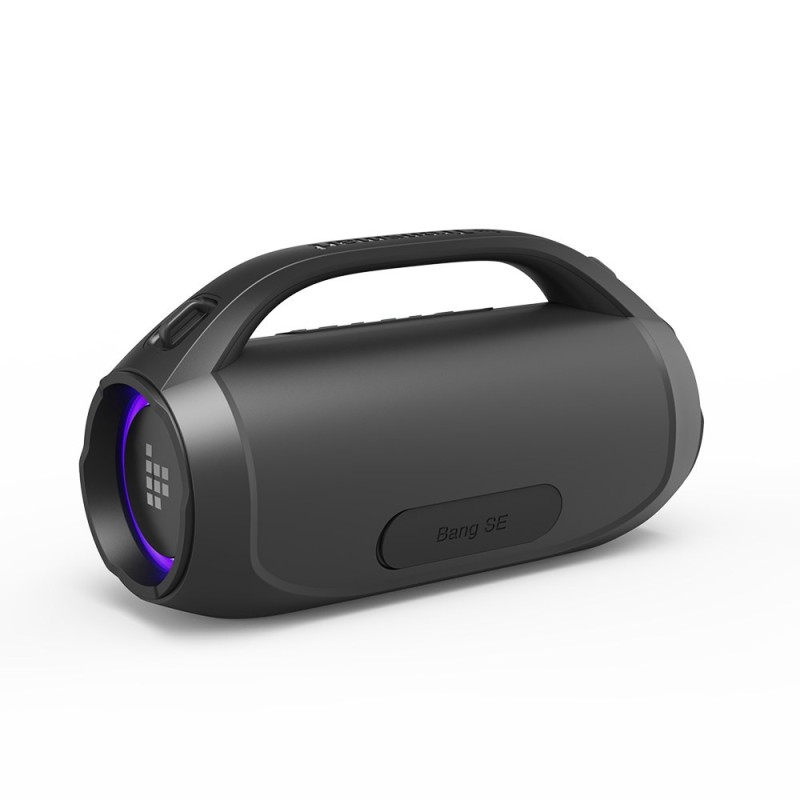 Tronsmart Bang SE Bluetooth-Partylautsprecher mit 3 Beleuchtungsmodi  24 Stunden Spielzeit  IPX6 wasserdicht - Schwarz