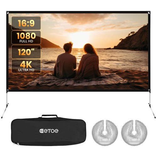 ETOE 120 Zoll 16:9 Outdoor-Projektionsleinwand 2