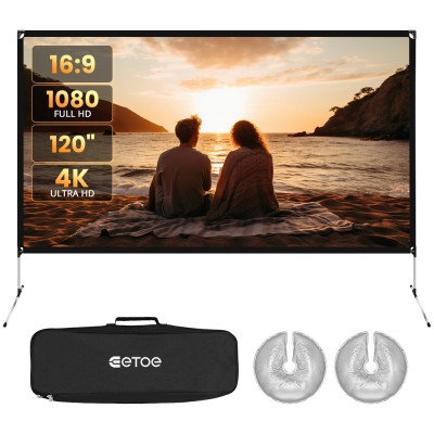 ETOE 120 Zoll 16:9 Outdoor-Projektionsleinwand