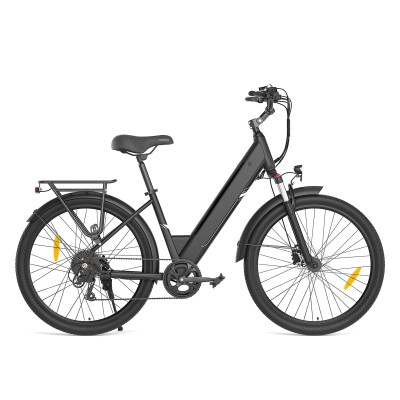 Touroll J1 Pro Trekking E-Bike 100 km 15,6 Ah Hydraulikbremsen Schwarz