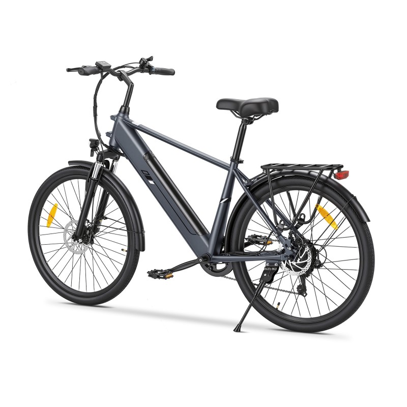Touroll J2 Step-over City E-Bike 100km 45 Nm Grau