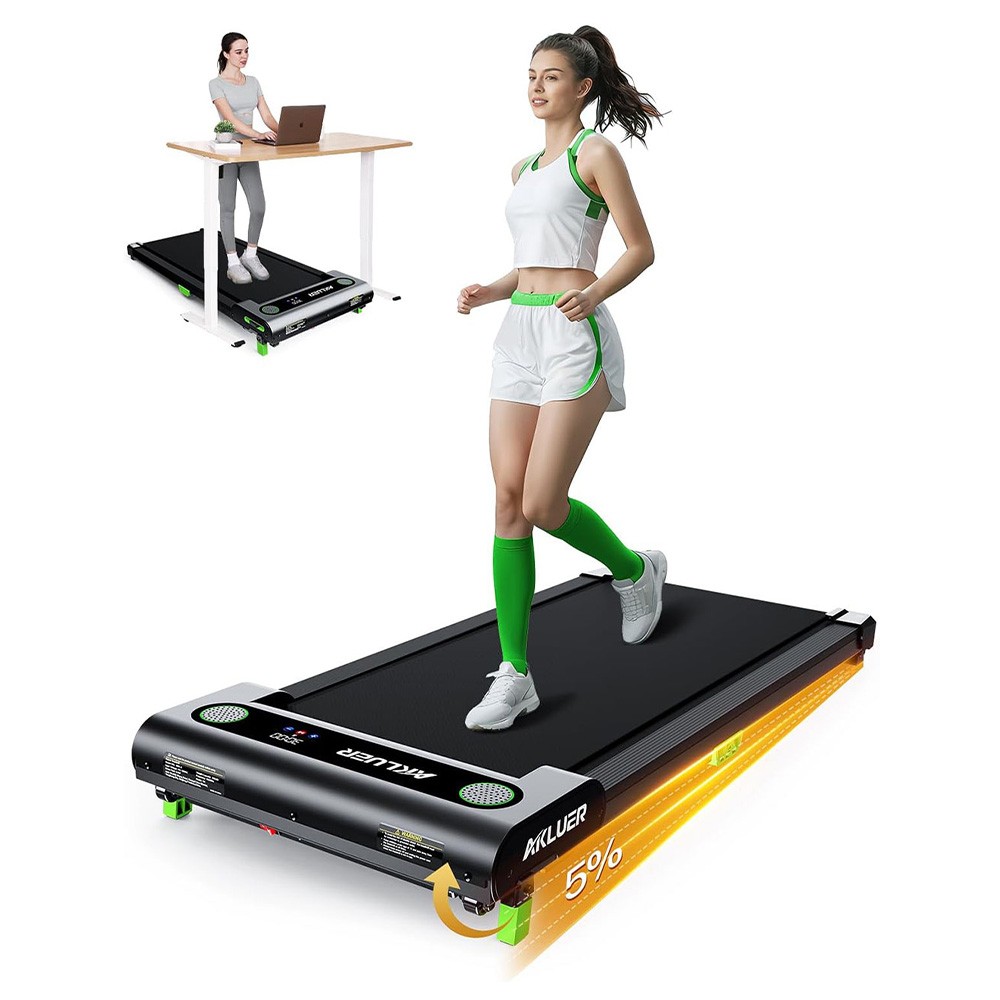 AKLUER 480L-A Walking Pad, leise & klappbar, 150kg