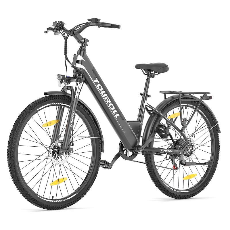 Touroll J1 ST Trekking E-Bike 250W | 100 km Reichweite | StVZO-Licht