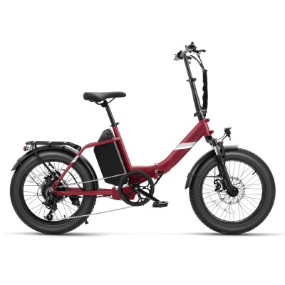 Touroll S3 Pro Klapp-Fatbike Pedelec 27Ah Akku 195 km StVZO 25km/h Rot