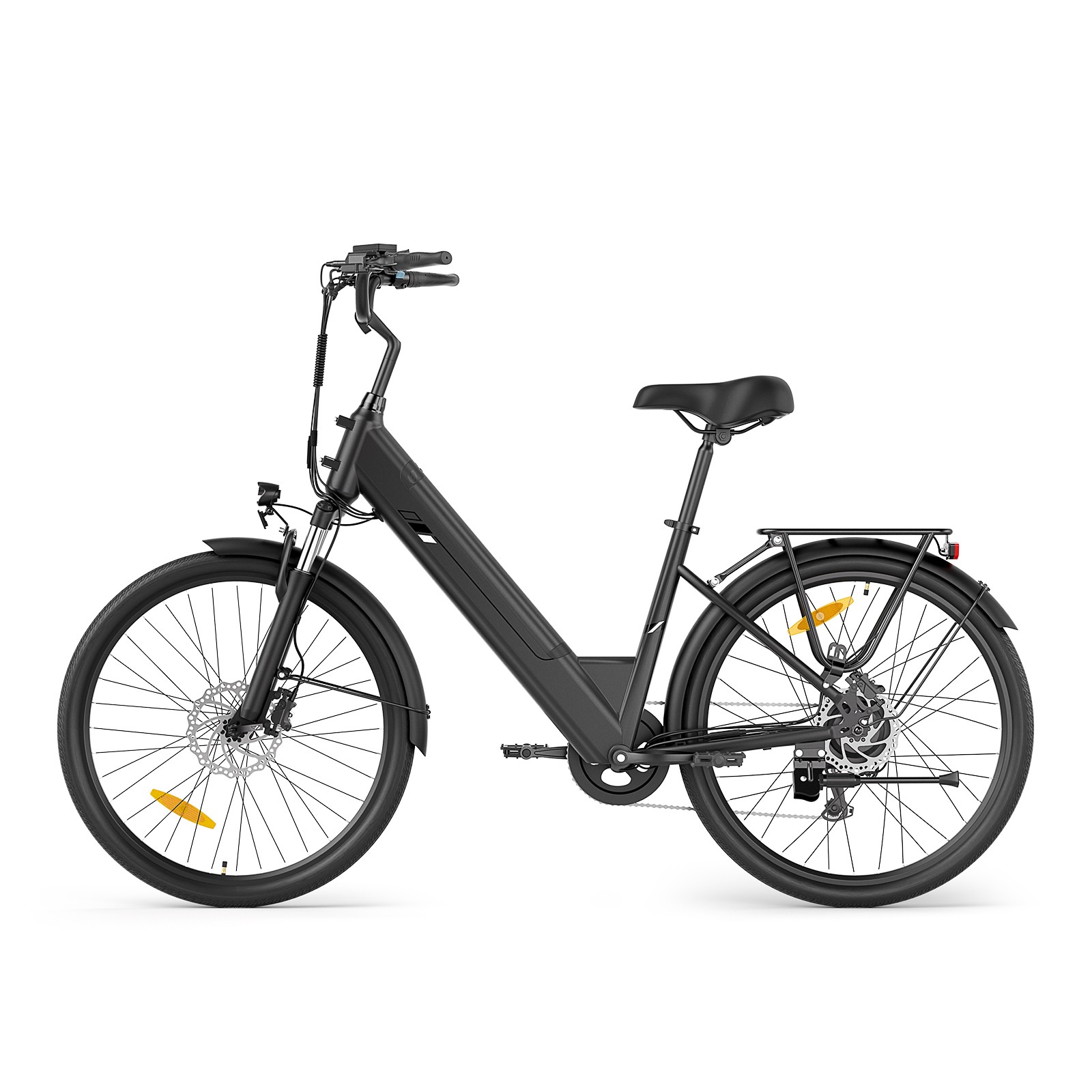 Touroll J2 ST Pro City E-Bike 250W mit 15,6 Ah Akku, bis zu 100 km Reichweite – StVZO konformes Pedelec mit Trekking-Ausstattung