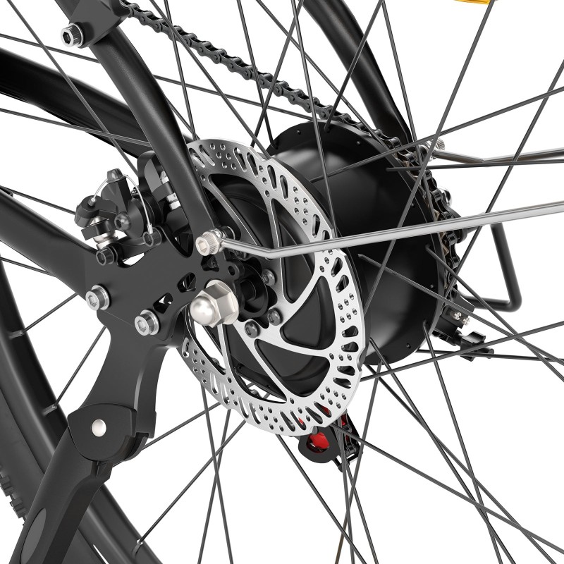 Touroll J1 Step-over Trekking E-Bike 250W | 100 km Reichweite | StVZO-Licht