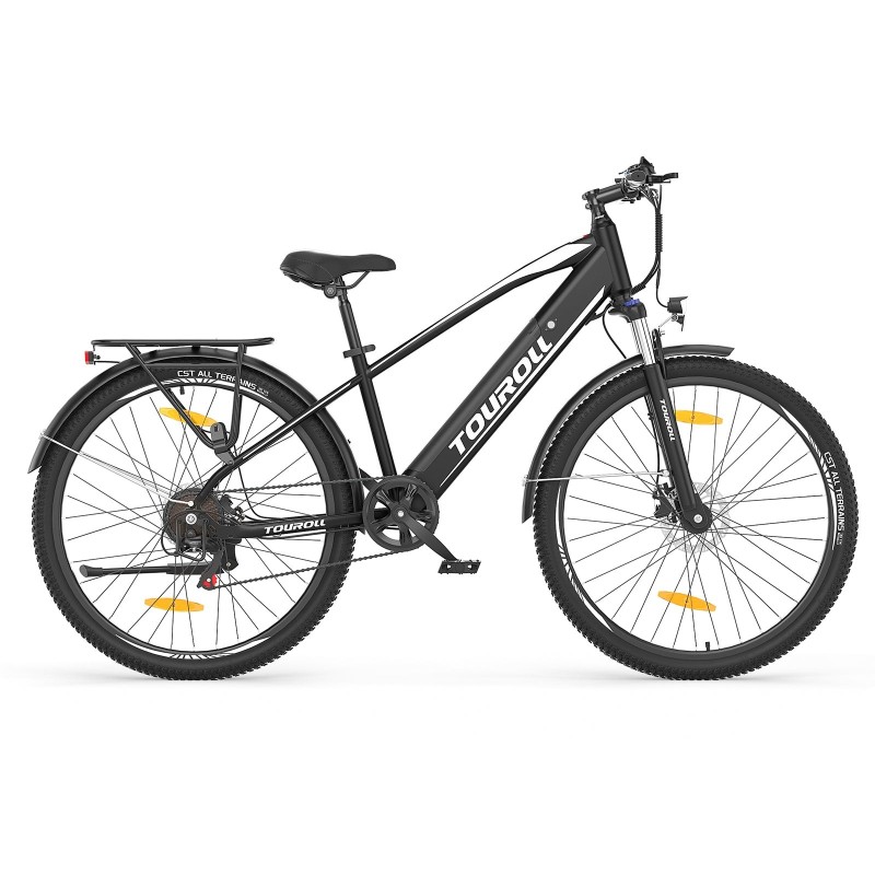Touroll J1 Step-over Trekking E-Bike 250W | 100 km Reichweite | StVZO-Licht