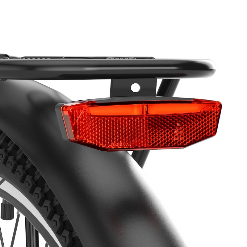 Touroll J1 Step-over Trekking E-Bike 250W | 100 km Reichweite | StVZO-Licht