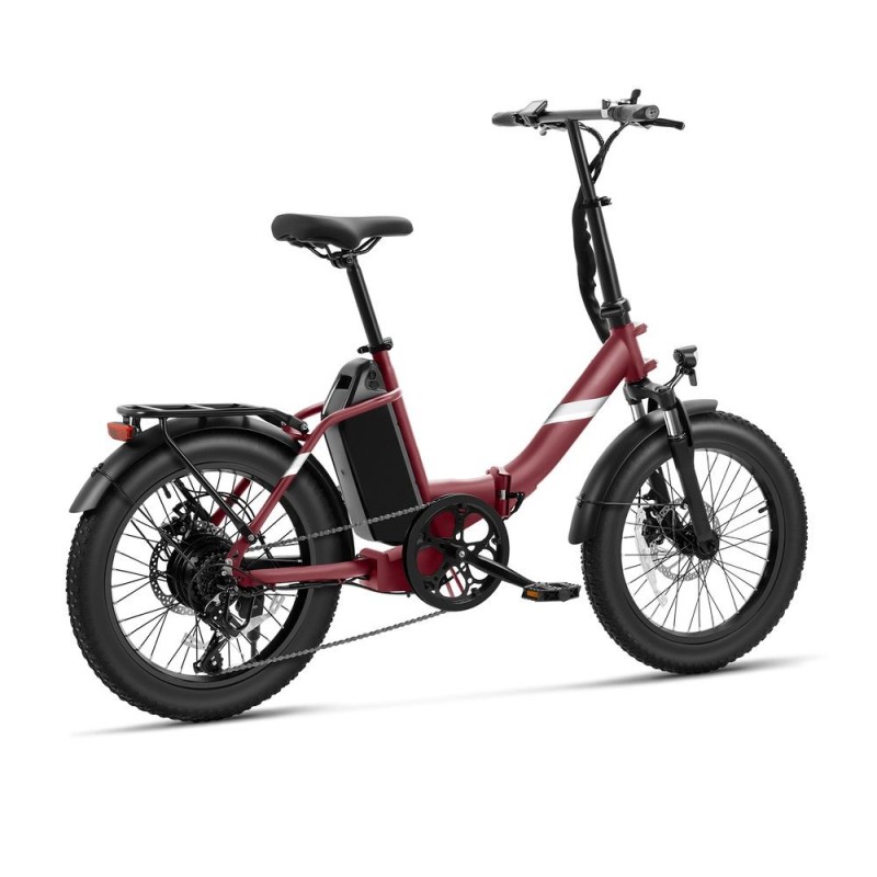 Touroll S3 Step-Thru Klapp-Fatbike City E-Bike 13Ah 65 km Reichweite Rot