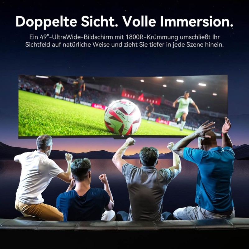 TITAN ARMY C49C1S 49" Ultra-Wide Gaming Monitor 240Hz