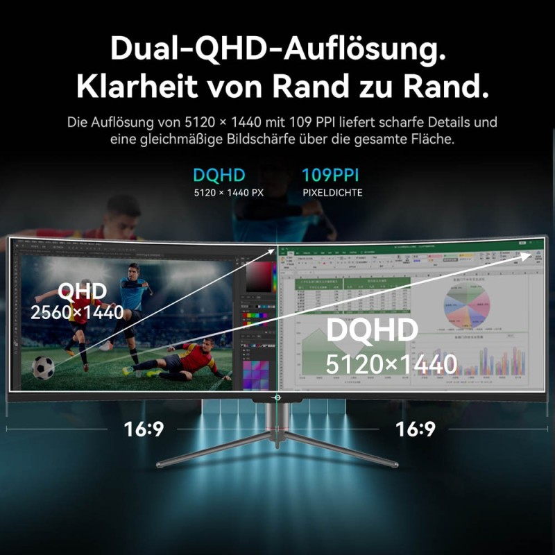 TITAN ARMY C49C1S 49" Ultra-Wide Gaming Monitor 240Hz