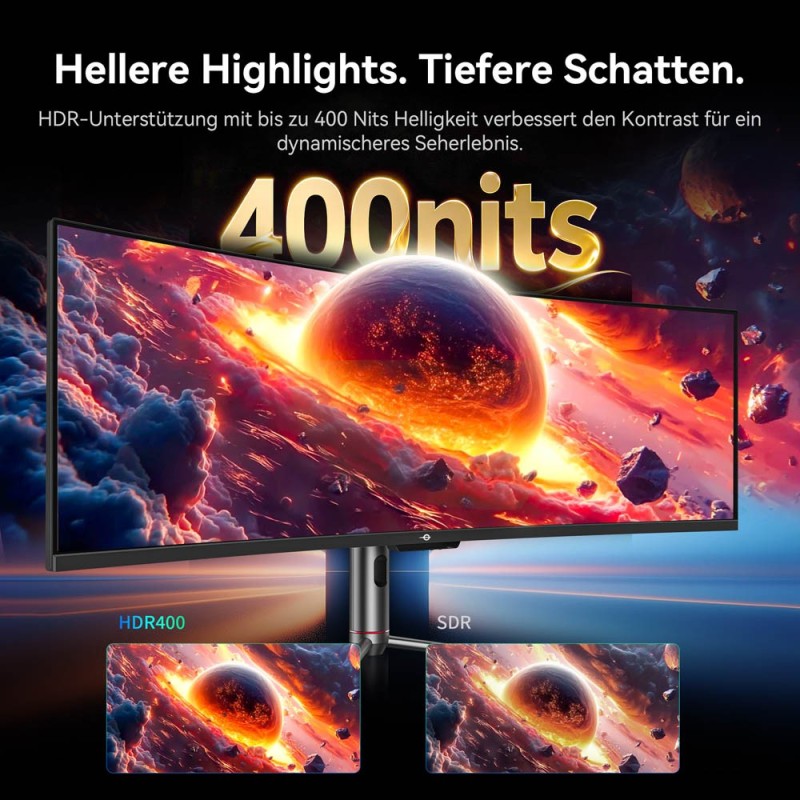 TITAN ARMY C49C1S 49" Ultra-Wide Gaming Monitor 240Hz