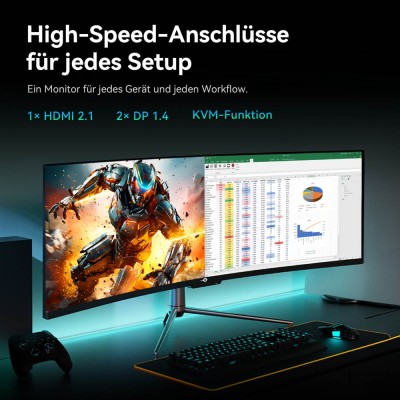 TITAN ARMY C49C1S 49" Ultra-Wide Gaming Monitor 240Hz