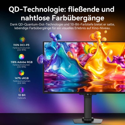 TITAN ARMY G2785S QD-OLED Gaming Monitor 240Hz QHD