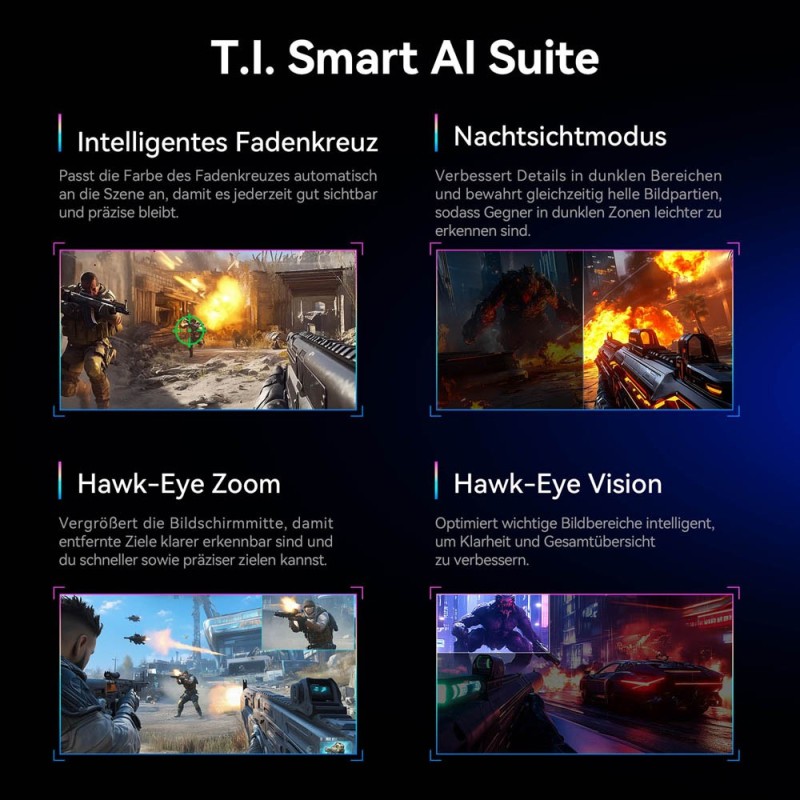 TITAN ARMY G2785S QD-OLED Gaming Monitor 240Hz QHD