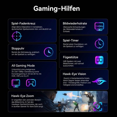 TITAN ARMY G2785S QD-OLED Gaming Monitor 240Hz QHD