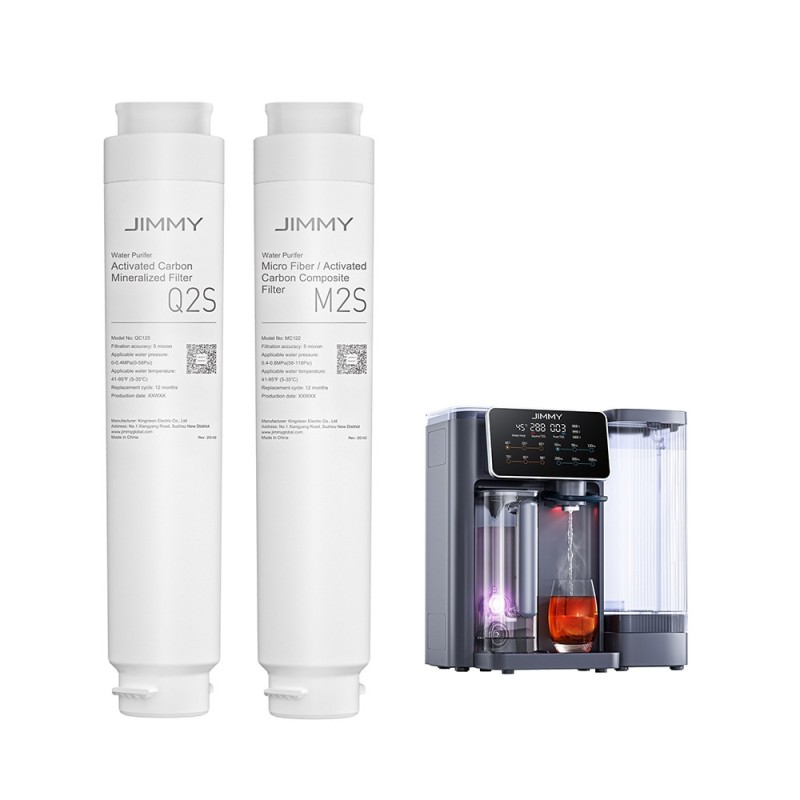 JIMMY Q2S Filterkartuschen Set R9/R9 Pro/M9 Pro RO Aktivkohle - zigbuy