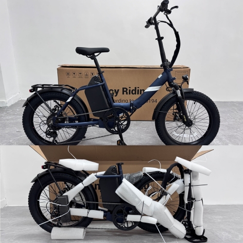 Touroll S3 Pro Klapp-Fatbike | 195 km Reichweite, StVZO Straßenzulassung