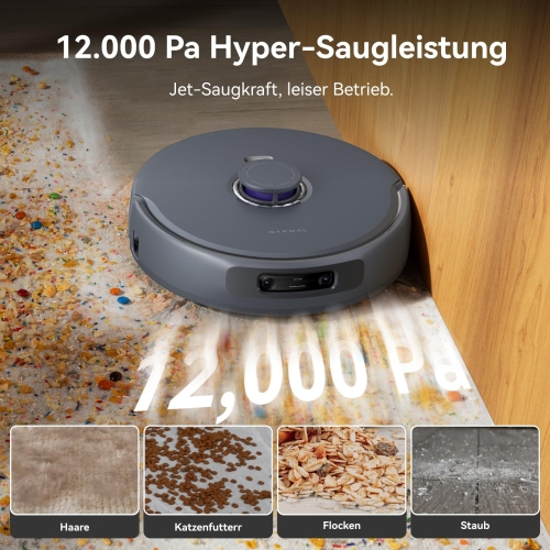 Narwal Freo Z Ultra Saugroboter | KI-Hinderniserkennung & Wischfunktion | 12.000 Pa