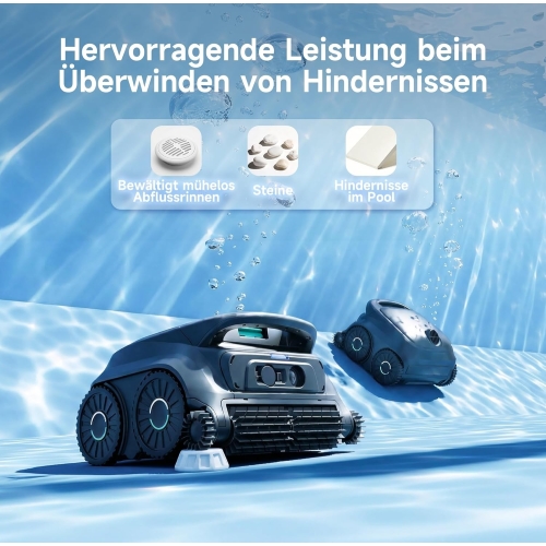 WYBOT B1 Poolroboter kabellos für kleine Pools 120 Min. Laufzeit