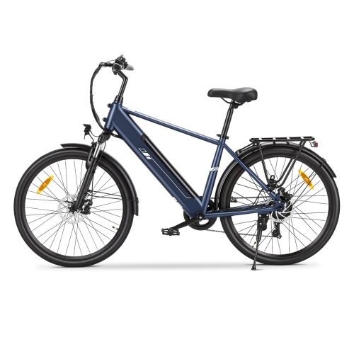 Foride Roamer 2 Step-over City E-Bike 100 Reichweite für Stadtpendler Blau
