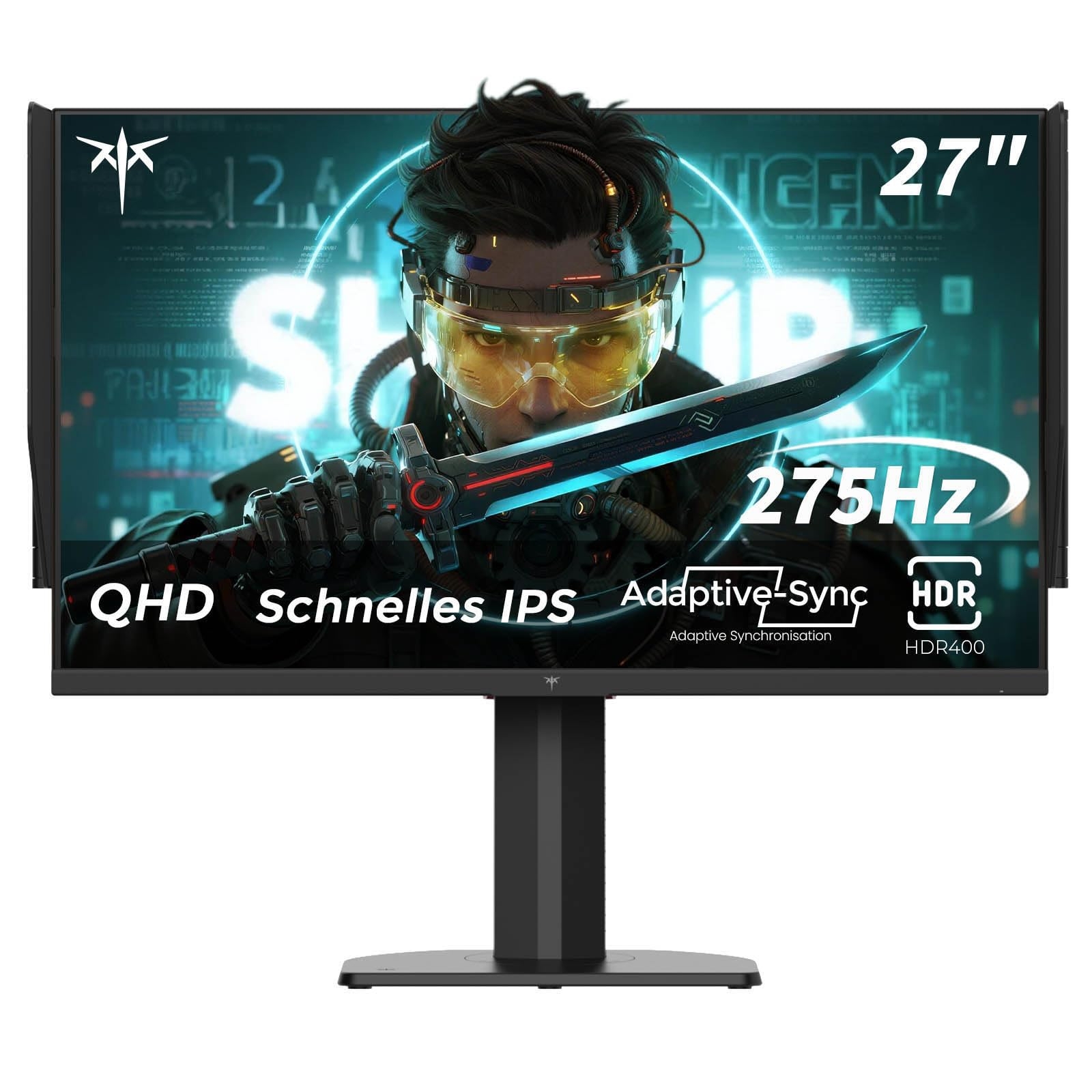 KTC H27E8 Gaming-Monitor 27 Zoll 2560 × 1440 QHD IPS-Panel, 275Hz, HDR400