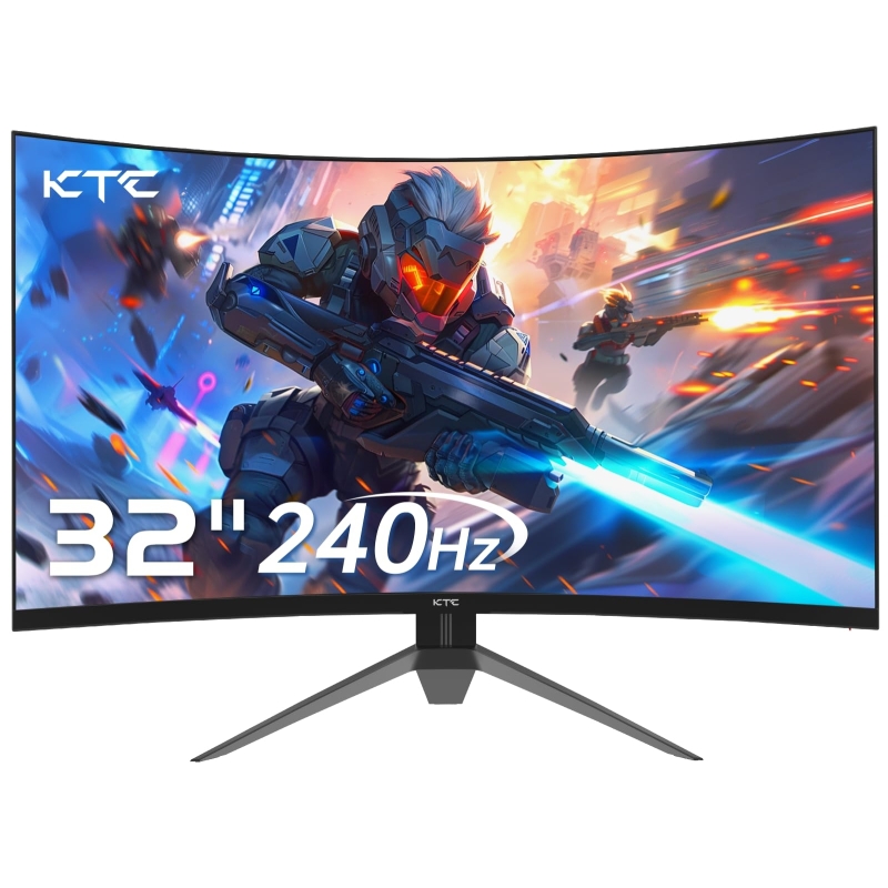KTC H32S17F Curved Gaming-Monitor 32 Zoll FHD 1920 × 1080 HVA-Panel 240Hz 1500R