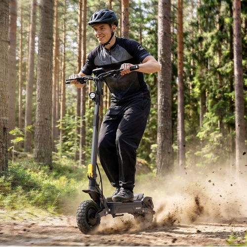 Ausom Gosoul 2 Dualmotor E-Scooter 70 km Reichweite 2200W 2