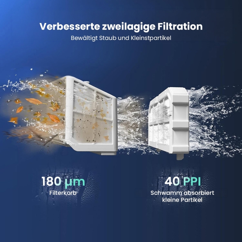 WYBOT S2 Vision Kabelloser Poolroboter mit KI-Kamera für Pools bis 300 m²