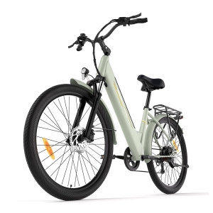 Touroll J1 Trekking E-Bike 27,5" 100 km Reichweite, 250W Motor, StVZO, 45 Nm Drehmoment, Grün
