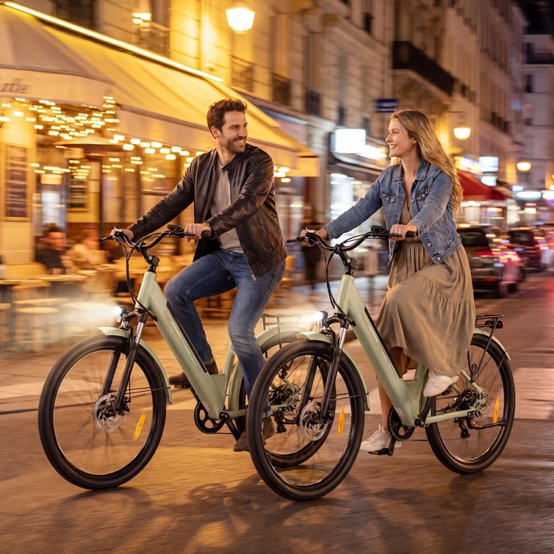 Touroll J1 Trekking E-Bike 27,5" 100km Reichweite 250W StVZO 45 Nm