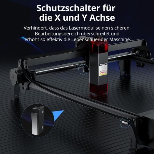 Mecpow X3 Pro 10W Lasergravierer mit Luftunterstützung - zigbuy