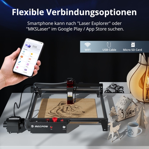 Mecpow X3 Pro 10W Lasergravierer mit Luftunterstützung - zigbuy