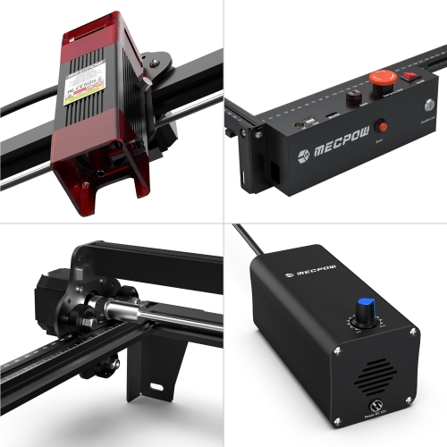 Mecpow X3 Pro 10W Lasergravierer mit Luftunterstützung - zigbuy