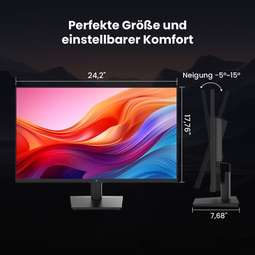 KTC H27T27 27 Zoll QHD Monitor Fast IPS 120Hz 99% sRGB
