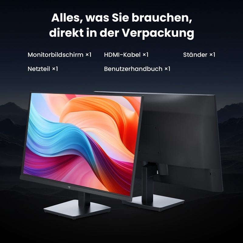 KTC H27T27 27 Zoll QHD Monitor Fast IPS 120Hz 99% sRGB