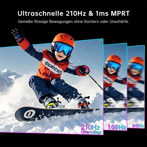 KTC H27T7P-2 27 Zoll Gaming Monitor QHD 210Hz Fast IPS HDR400