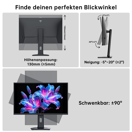 KTC H27T7P-2 27 Zoll Gaming Monitor QHD 210Hz Fast IPS HDR400