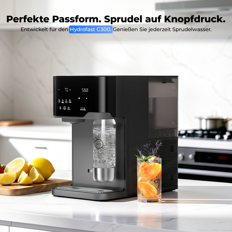 Hydrofast BUB01 PET-Sprudelflasche 400 ml für C300