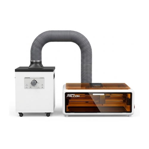 Creality Falcon A1 10W Lasergravierer Set mit Mecpow P150 Rauchabsaugung