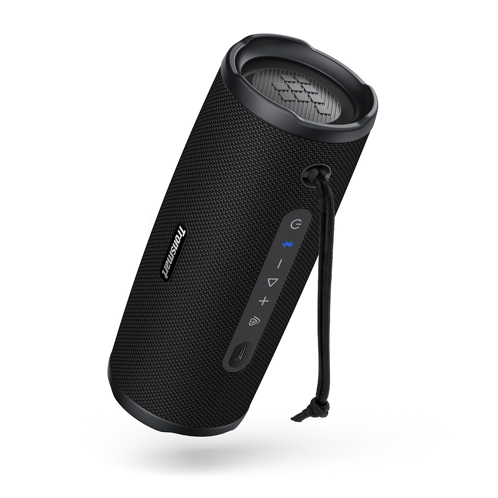 Tronsmart Mirtune C3 Plus Bluetooth Lautsprecher, IPX7, Auracast™, App EQ, Schwarz