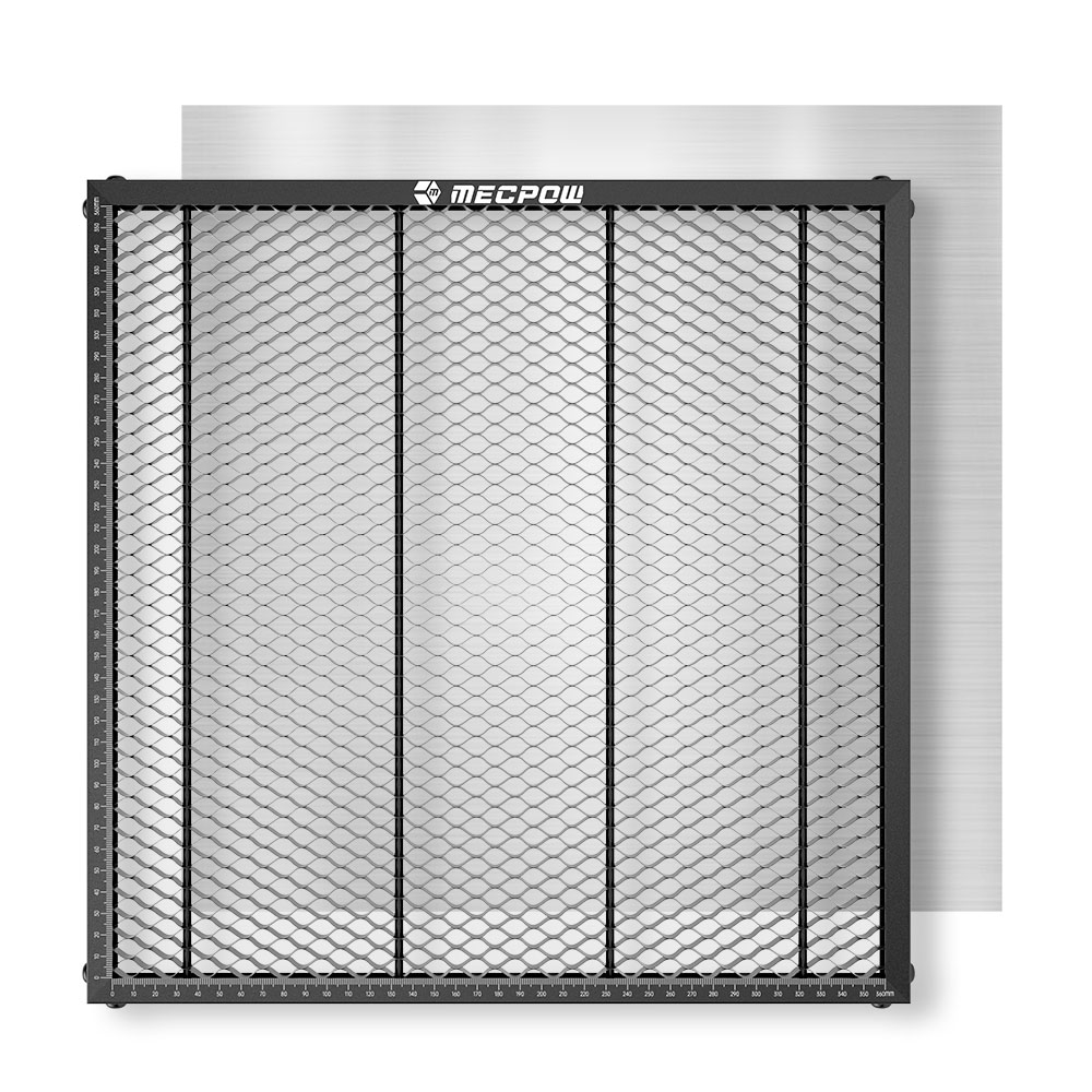 Mecpow H33 Honeycomb-Wabenplatte 360 × 360 mm – kompatibel mit Creality Falcon A1 Lasergravierer