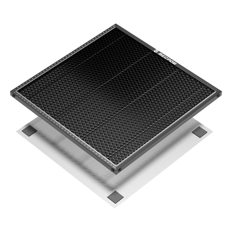 Mecpow H33 Honeycomb-Wabenarbeitsplatte 360 × 360 mm für Lasergravierer
