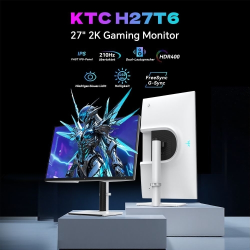 KTC H27T6 27 Zoll QHD Gaming Monitor 210Hz Fast IPS