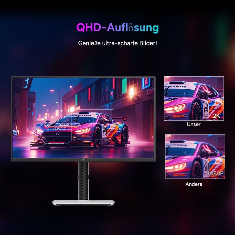 KTC H27T6 27 Zoll QHD Gaming Monitor 210Hz Fast IPS