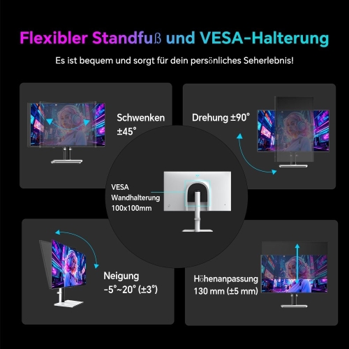 KTC H27T6 27 Zoll QHD Gaming Monitor 210Hz Fast IPS