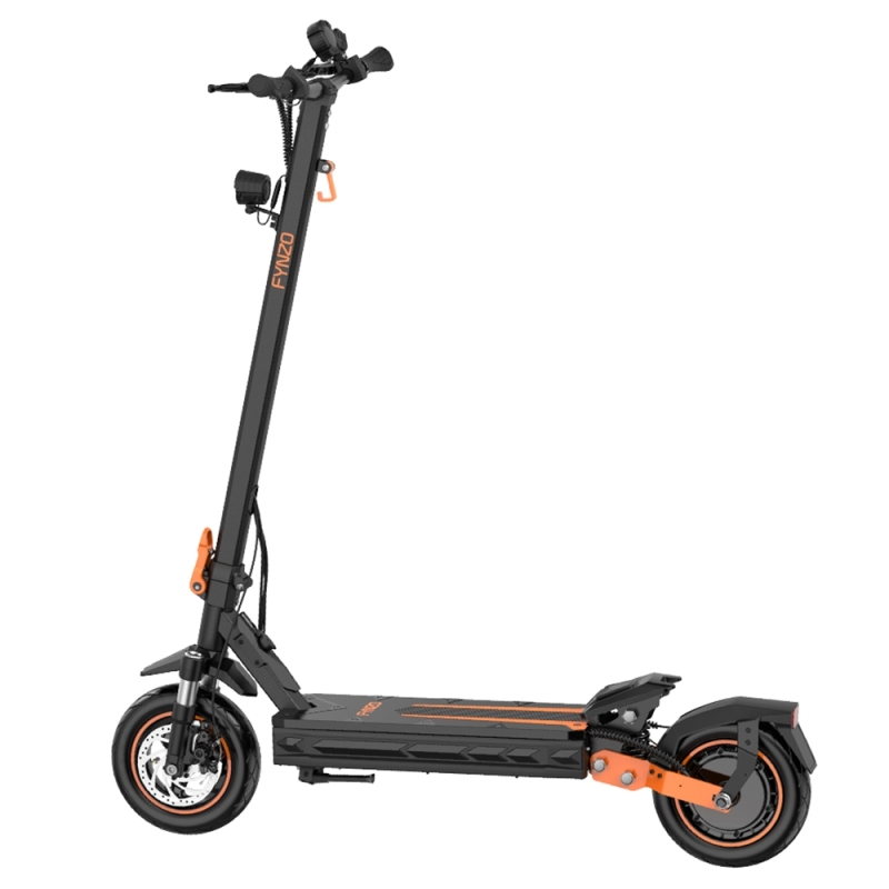Fynzo S11 E-Scooter für Pendler & Alltag 60 km Reichweite, Doppelfederung