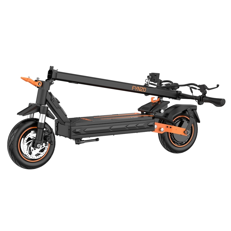 Fynzo S11 E-Scooter für Pendler & Alltag 60 km Reichweite, Doppelfederung