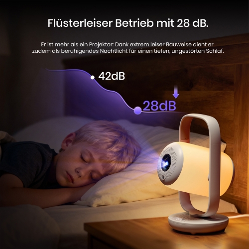 ETOE Starfish 2 Beamer Full HD 1080P mit Google TV