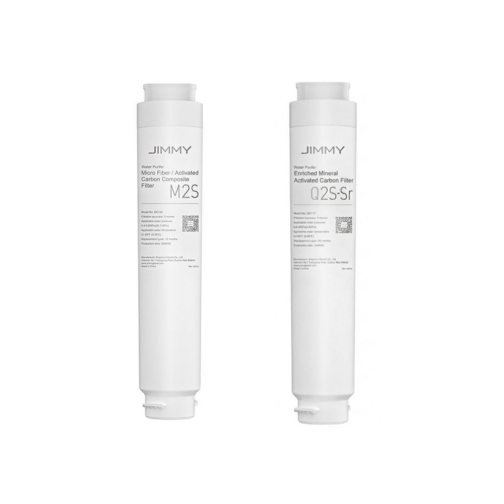 JIMMY M2S/ Q2S-Sr Ersatzfilter Set R9/R9 Pro/M9 Pro mit RO & Mineralisierung